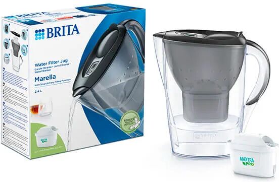 Brita Marella Cool Graphite Water Filter Jug