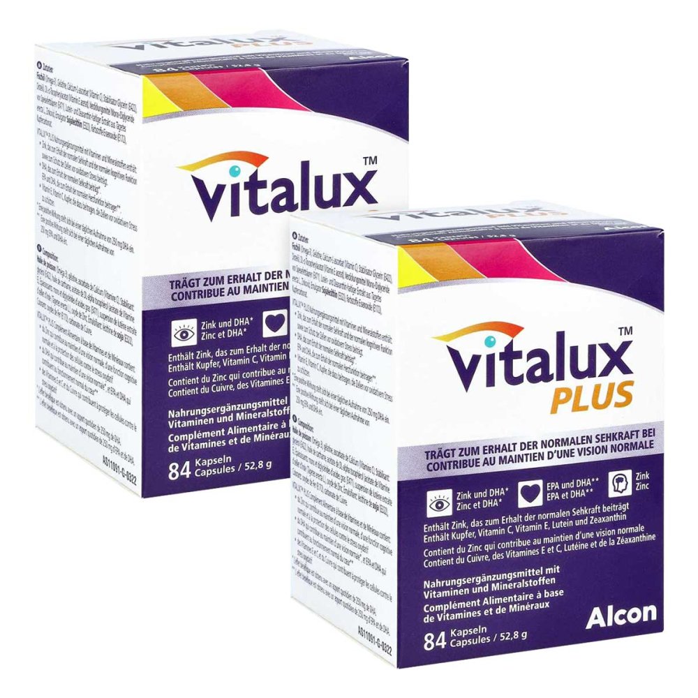 Alcon Deutschland GmbH Vitalux Plus Kapseln 08106056