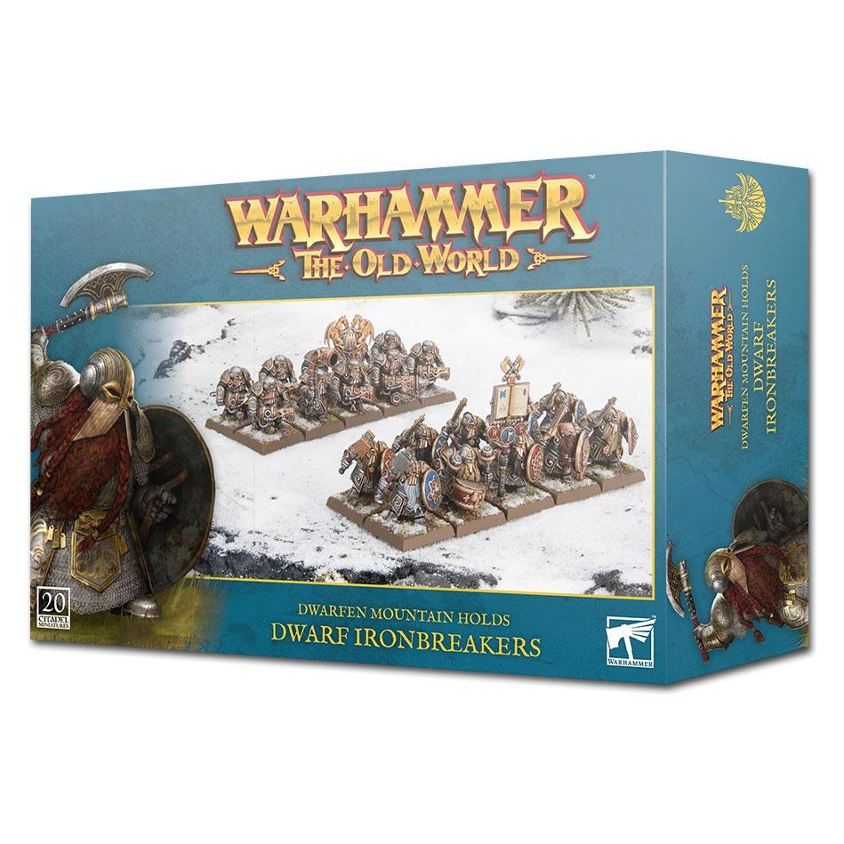 Games Workshop Warhammer ToW - Dwarfen Mountain Holds Dwarf IronBreakers (Kunststoff) (10-09)
