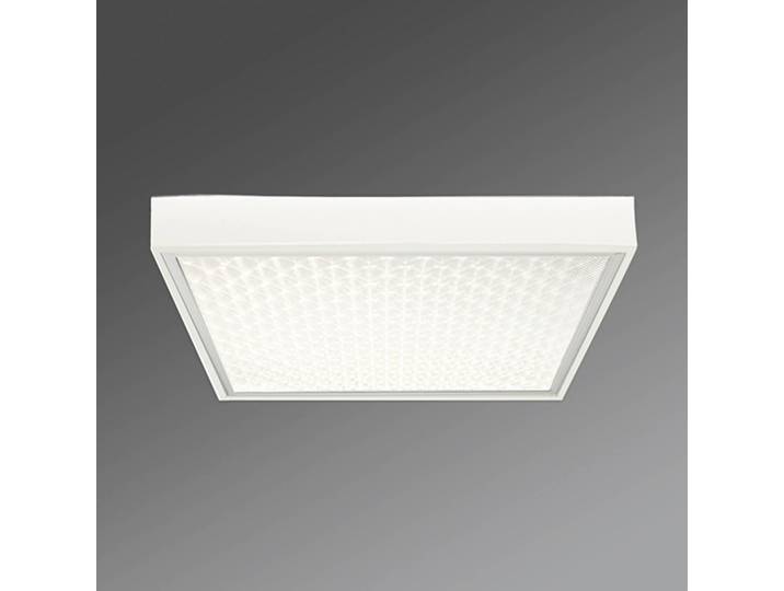 Regiolux LED Deckenlampe Protection, weiß / opal, für Arbeitszimmer / Büro, Metall