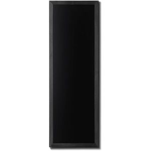 Showdown-Displays Kreidetafel Natura, schwarz, Wandtafel mit schwarzem Holzrahmen, 150 x 56 cm