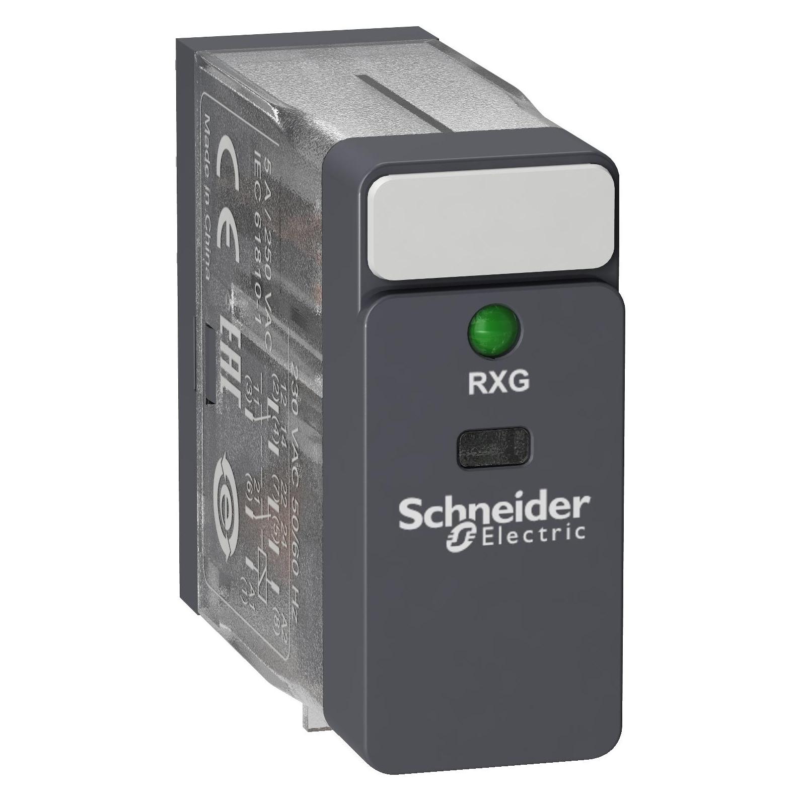 APC Steckschnittstellenrelais Zelio Relay, 2 Wechsler, AC, 230V, 5A, Schraubklemme (RXG23P7)