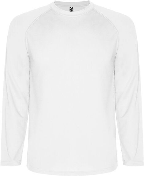 T-shirt technique personnalisable certifié UV Montecarlo L/S blanc 8