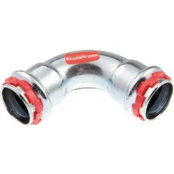 VSH Bogen 15 I/I 90 Grad C-Stahl V-Kontur 6560501