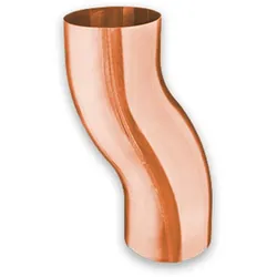 Sockelknie Grömo, Kupfer, verschiedene Größen (Ausführung: Ø 76mm)