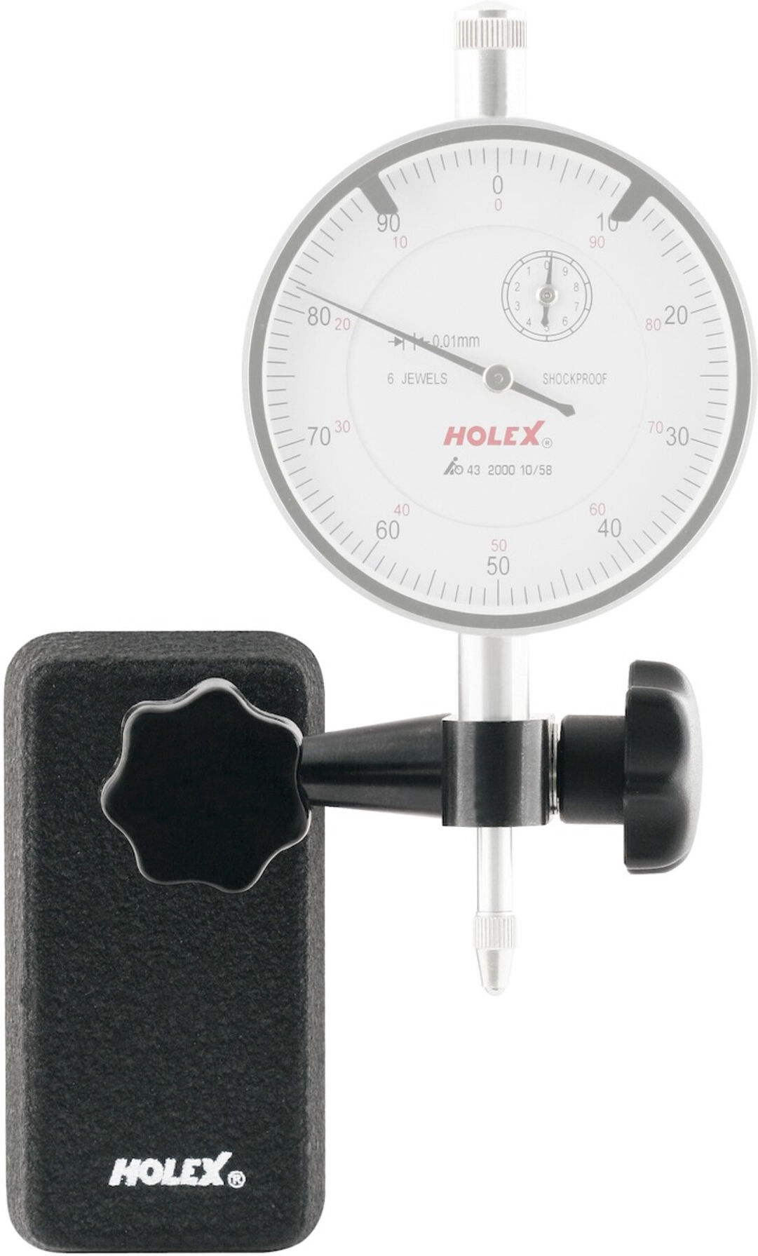 HOLEX Magnethalter ohne Messuhr (442020)