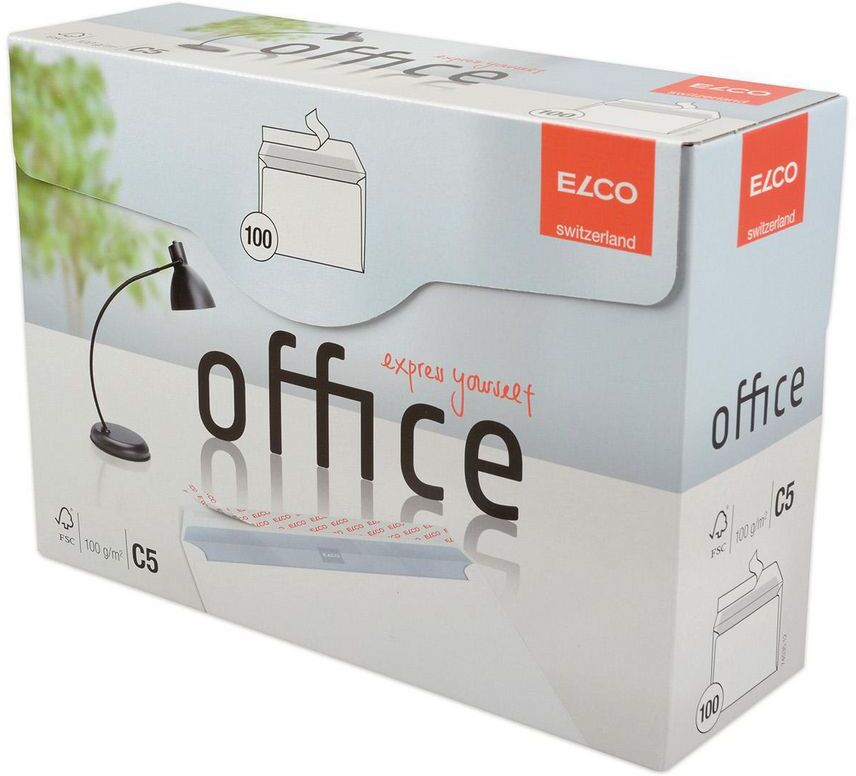ELCO Kuvert C5 Office Shop-Box 100/fp