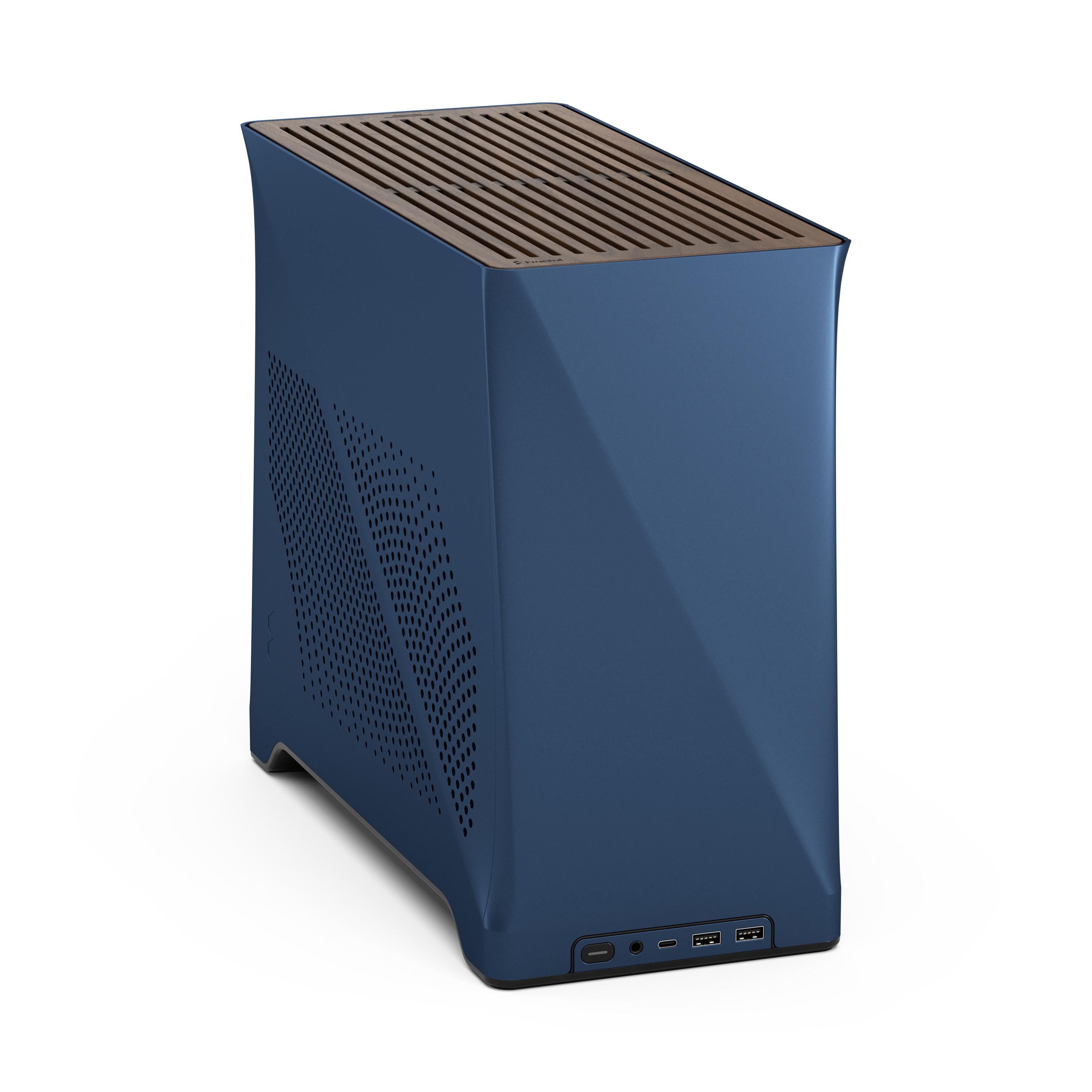 Fractal Design Era 2 Gaming PC Gehäuse Mini-ITX Midnight Blue