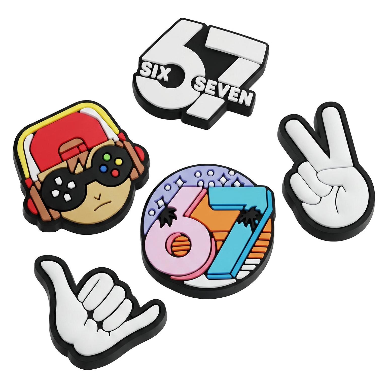 OEM 3D Sticker 67 5pcs set (5 Sticker) (69672161)