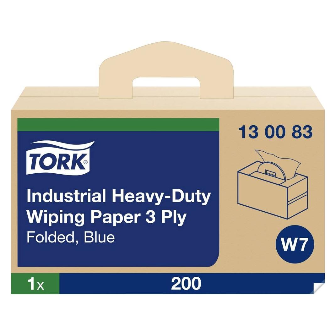 Tork Extra Starke Industrie Papierwischtücher W7 (1x) (130083)