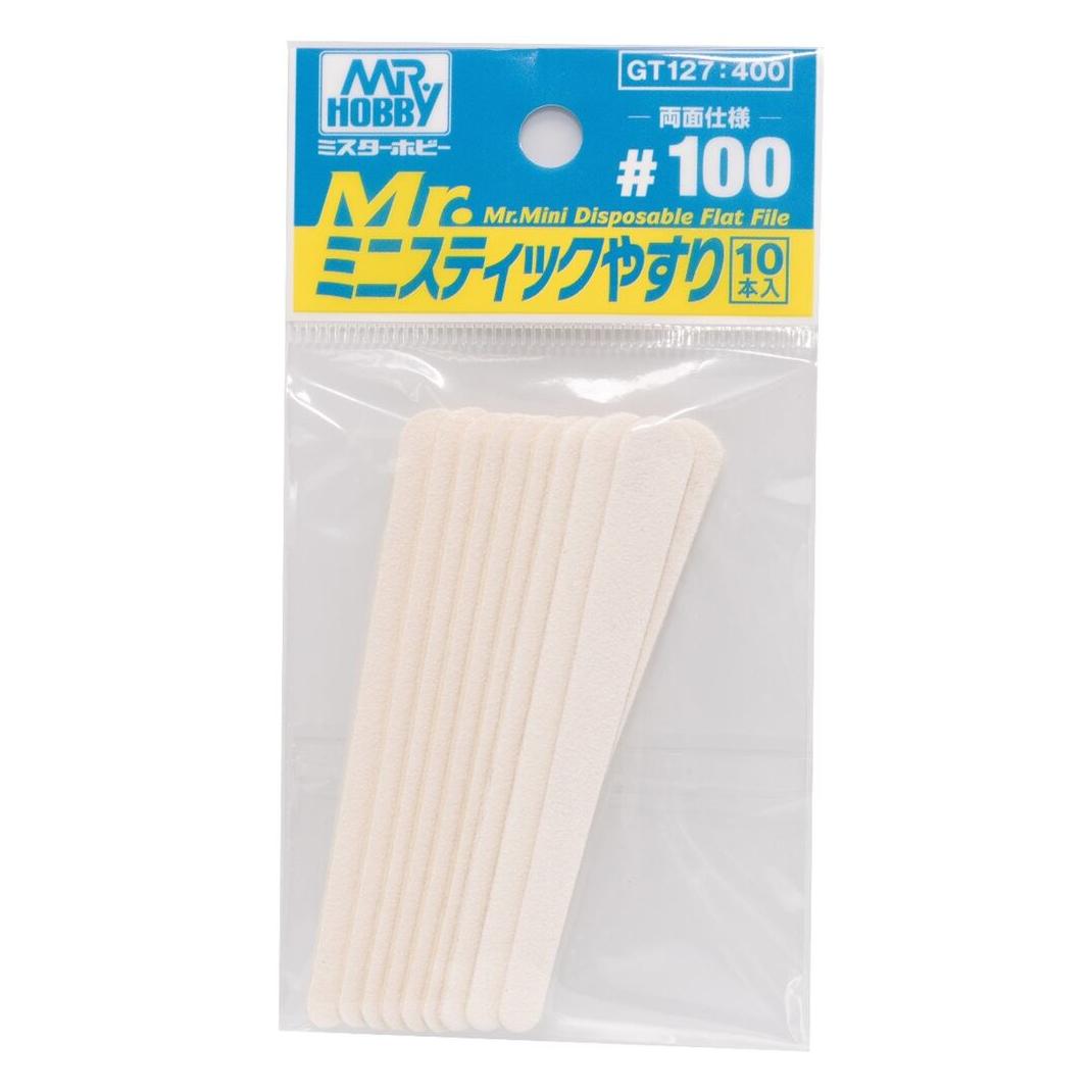 Mr.Hobby Mr Hobby -Gunze Mr. Mini Disposable Flat File #100 (GT-127)