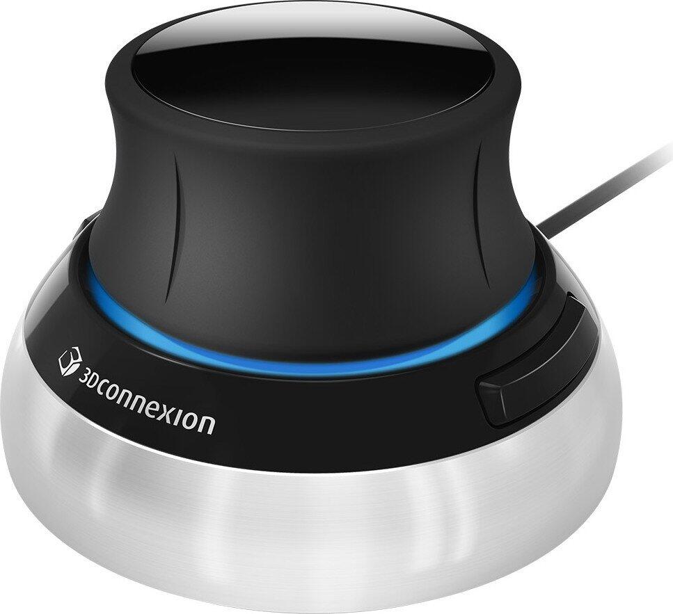 3Dconnexion SpaceMouse Compact (3D-Maus, kabelgebunden) - Schwarz 3DX-700059