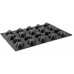 HENDI Silikonform HERZ, 570x375x(H)35mm
