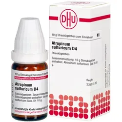 ATROPINUM SULFURICUM D 4 Globuli 10 g