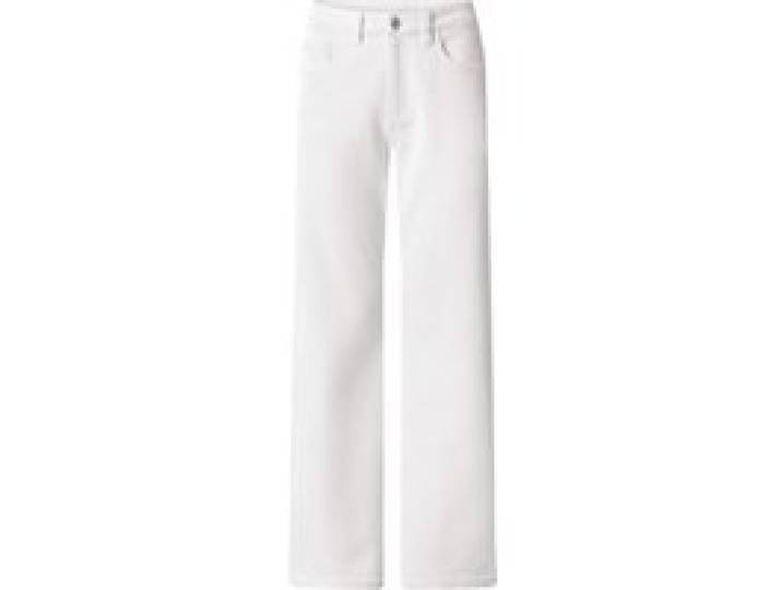 ESMARA® Jean wide leg femme (blanc, 40)