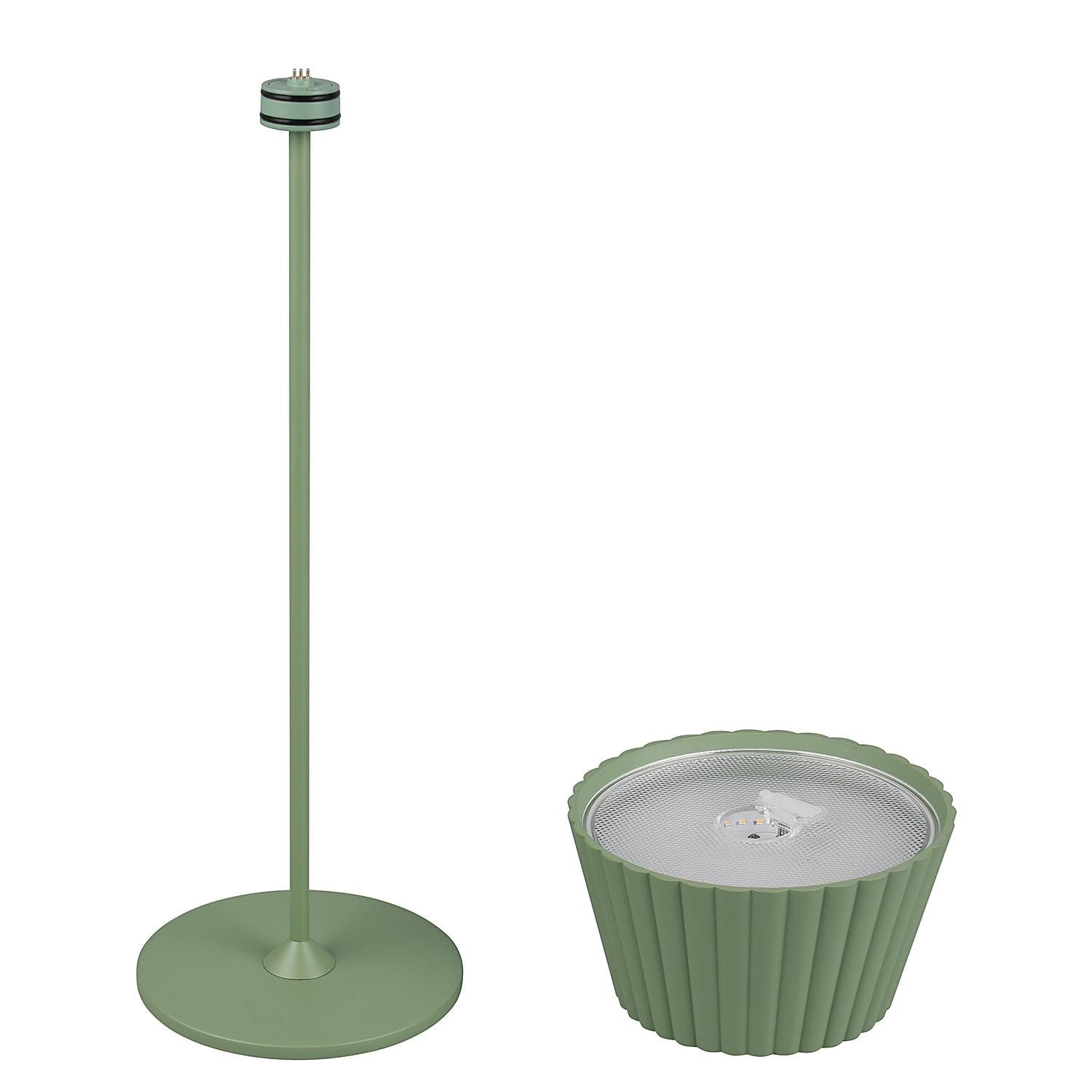 home24 Padverlichting Suarez Groen/Pistachegroen 39cm