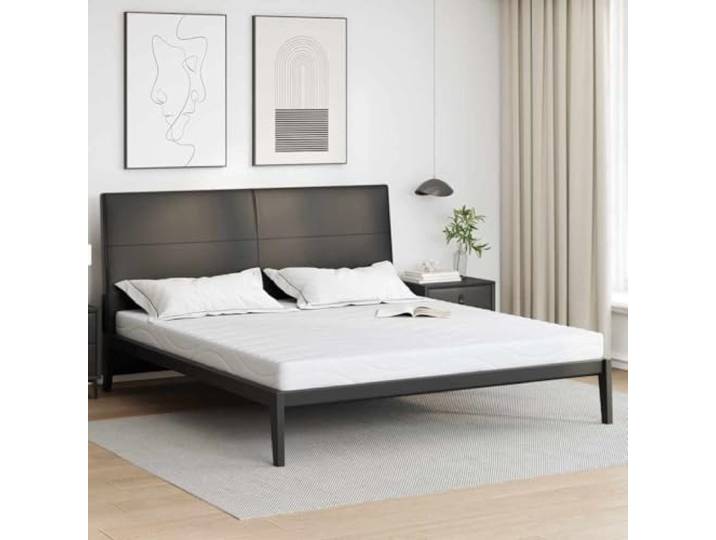 KTHLBRH Weiße Gel Memory-Schaum Matratze 200x200 cm Mittlerer Härtegrad Gel-Infusion Kühltechnologie, mittlere Festigkeit, Polyester-Bezug, pflegeleichte Oberfläche, vielseitiger Schlafkomfort