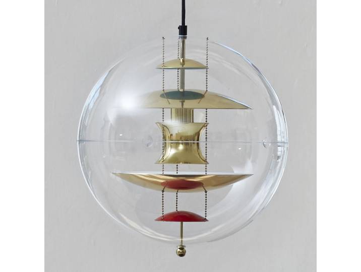 VP Globe 40 Hanglamp Brass - Verpan - Woonkamer - Designer - Kunststof - 1 lamp