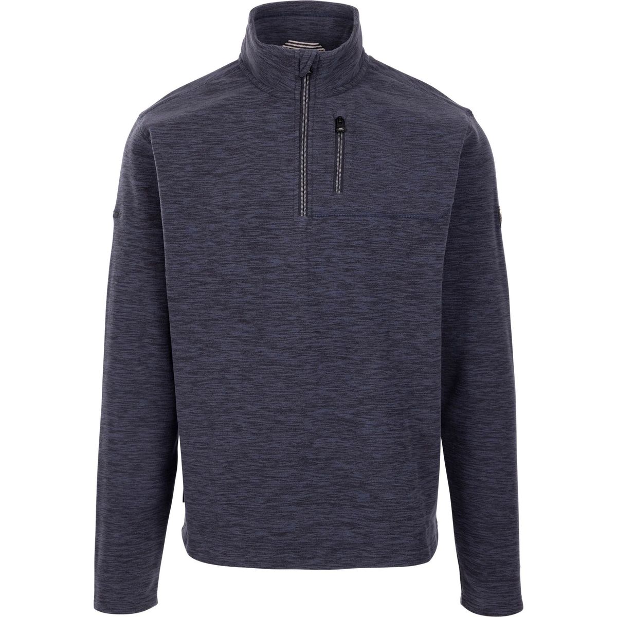 Trespass Farnworth- Male Microfleece AT100 navy marl (NVM) M MAFLMFTR0008_NVM_M