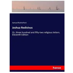 Joshua Redivivus, Belletristik von Samuel Rutherford