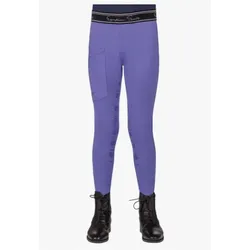 QHP Reithose Reitlegging Junior Kinder Eden Full Grip Purple Sunset, QHP_19_Gr.: 140