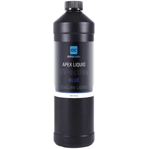 1L Alphacool Apex Liquid Blue UV-Aktiv Farbzusatz blau