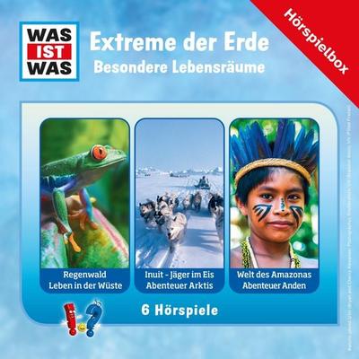 WAS IST WAS Hörspielbox: Extreme der Erde - Besondere Lebensräume - , Audio, 4069829299404