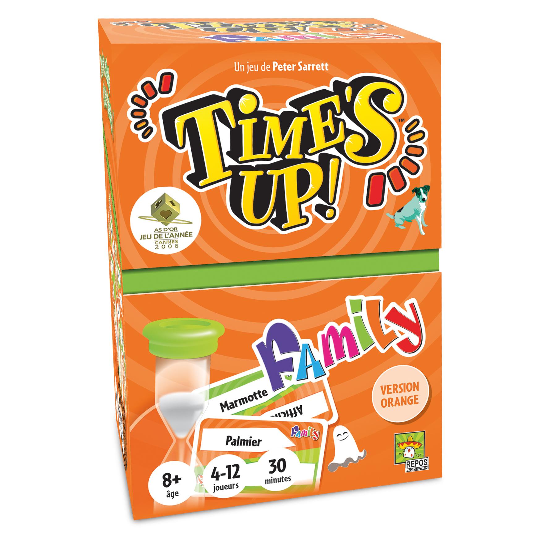 Repos Production Time s Up! Family Orange 2 (f) (MQ6) (Französisch, 4 - 12 Spieler) (TUF2N)