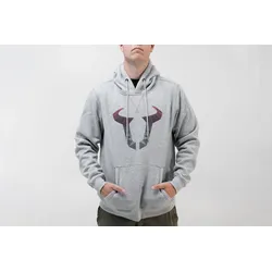 SW-Motech Kapuzenpullover - Street Line. Grau. Unisex. Größe XXXL.