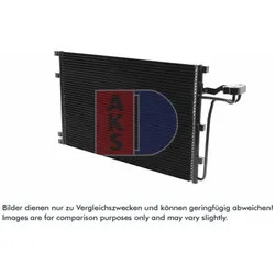 Kondensator Klimaanlage AKS DASIS 222011N für Volvo C30 C70 II V50