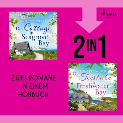 Das Cottage in Seagrove Bay & Die Teestube in Freshwater Bay - Annette Weber, Audio, 9788727246734