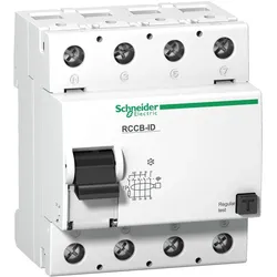 Schneider Electric 16921 Fehlerstrom-Schutzschalter ID si, 4P, 125A, Typ A, 300mA