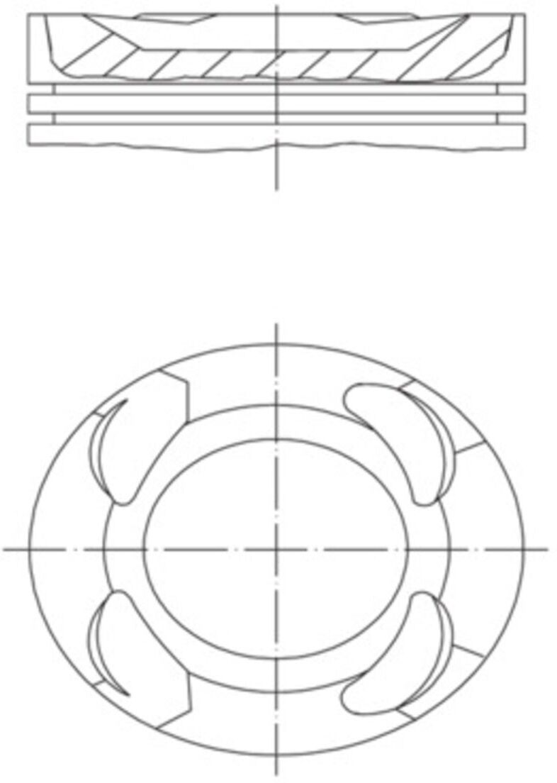 Piston MAHLE 081 PI 00109 000