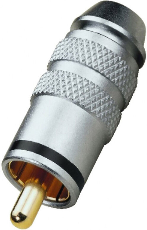 MONACOR T-711g/sw Cinchstecker