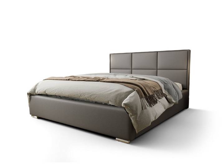 VIVENTE Möbel Polsterbett Gala Kunstleder SOFT mit Bettkasten & Lattenrost (Komplett-Set, 1 Polsterbett)