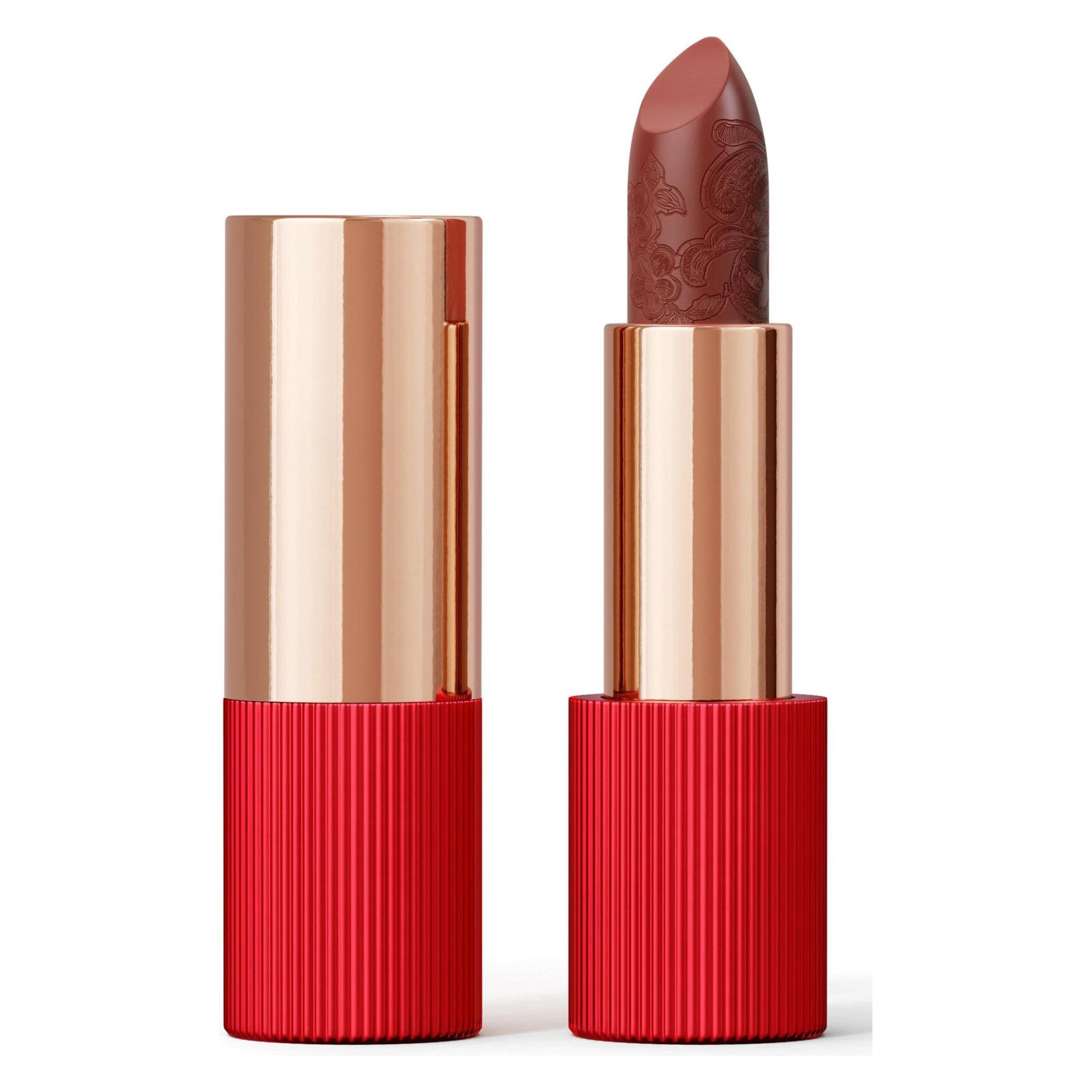 La Perla Matte Silk Lipstick - #102 - Terracotta Red - 3.5g (Terracotta Red) (60853202)