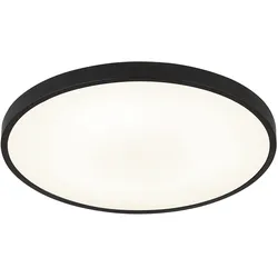 Deckenlampe Deckenleuchte Wohnzimmerlampe LED Flurlampe schwarz Backlight D 23cm