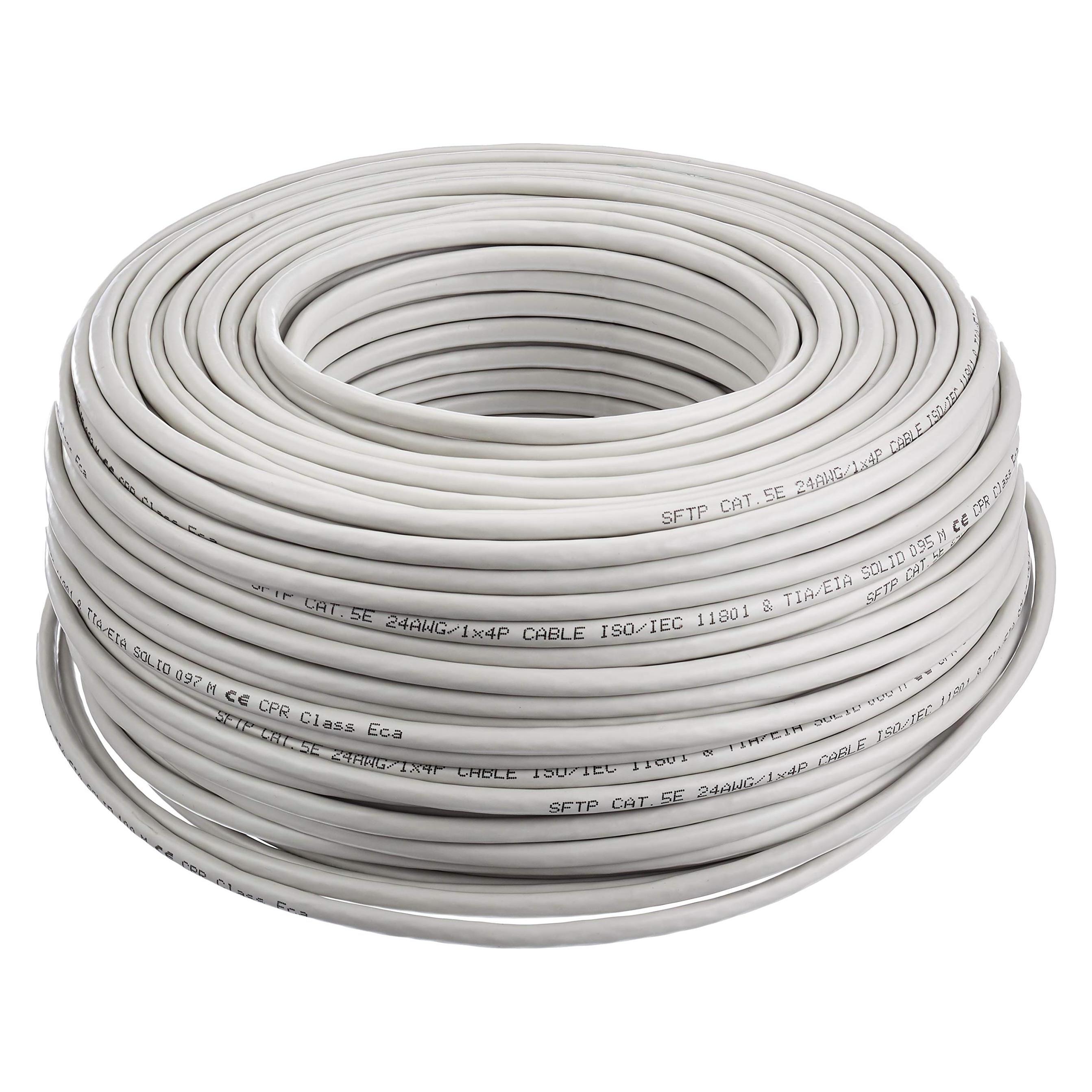 LogiLink Netzwerkkabel (SF/UTP, CAT5e, 100 m) (CPV007)