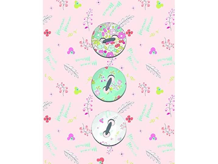 Disney Wandbild von Komar Minnie Mouse Buttons Kinderzimmer, Babyzimmer, Dekoration, Kunstdruck Größe 40x50cm (Breite x Höhe) ohne Rahmen WB046-40x50