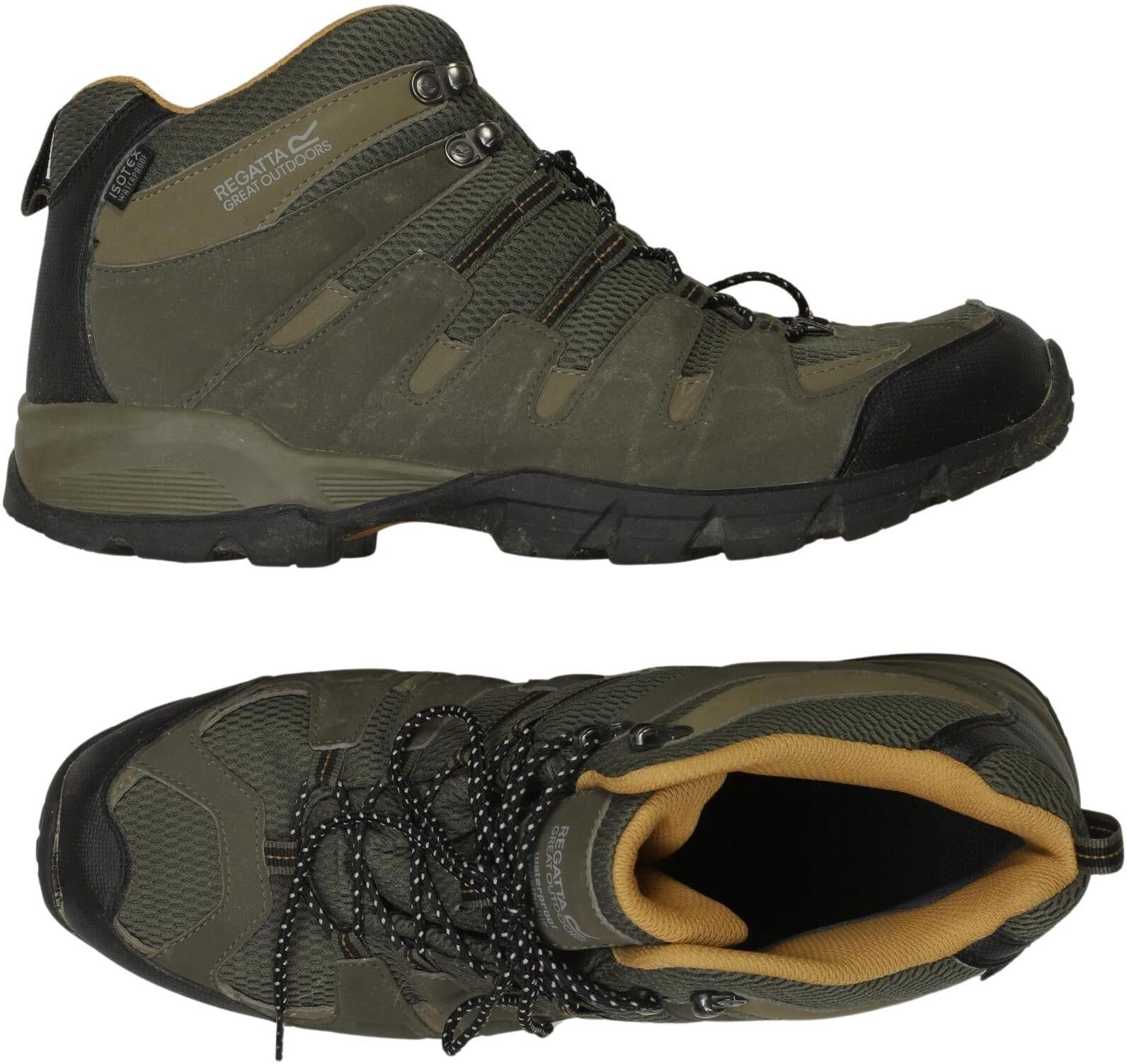 Regatta Herren Stiefel, Grün, Gr. EU 46, Kunstleder - Second Hand