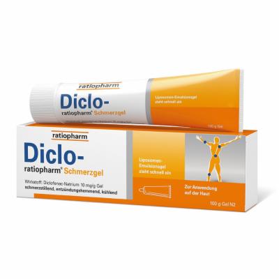 ratiopharm GmbH DICLO-RATIOPHARM Schmerzgel 100 g 04704206