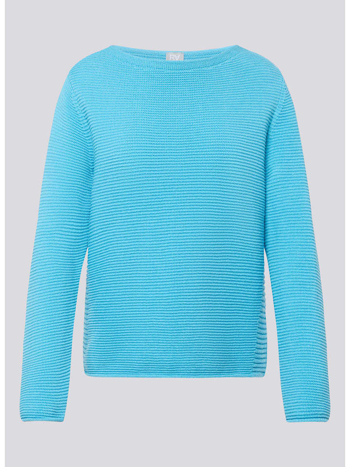 Rabe Pullover in Türkis - 46