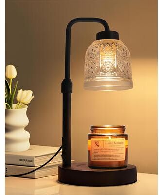 Top Demand Picks Dimmable Candle Warmer Lamp With Timer, Wax Melt Warmer, Birthday Gifts For Women Mom, Home Decor House Warming Gift a