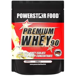 Powerstar Food - Premium Whey Protein 90 - 850g BeutelBanana