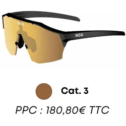 KOO, Herren, Sportbrille, Alibi (Orange-965, Persian Green Matt Orange, Copper, Smoke), Orange, Grün