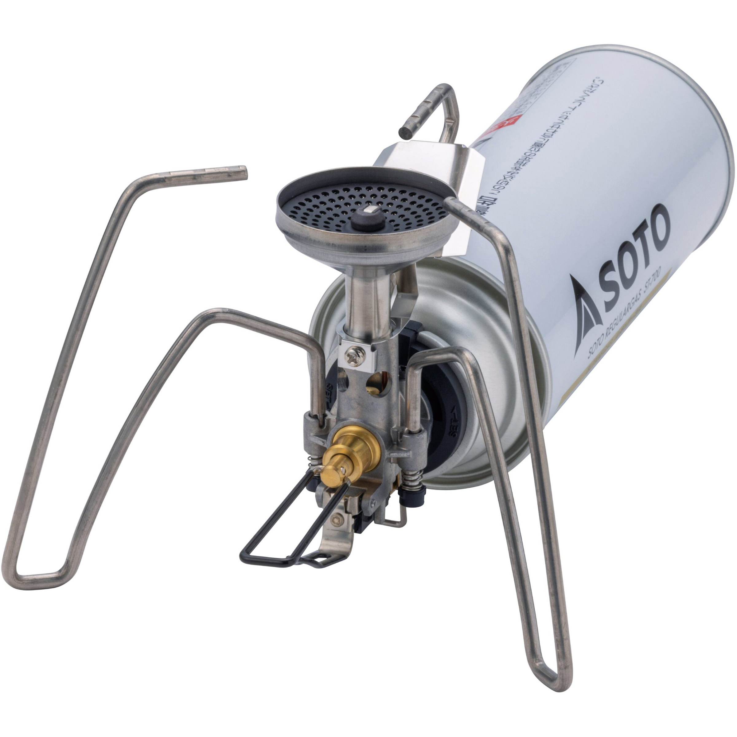 Soto TriTrail Kocher Campingkocher silber Trekking