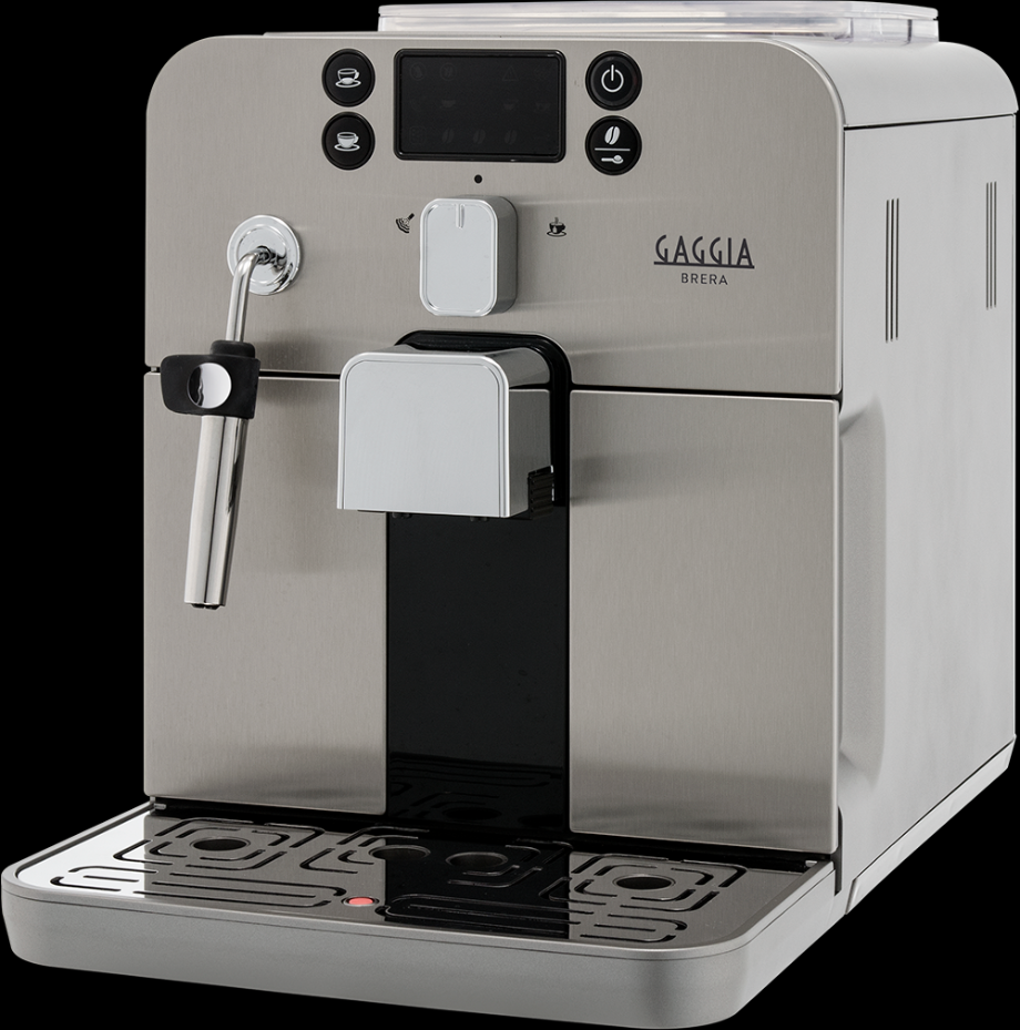 Ⓜ️🔵🔵🔵 Gaggia BRERA Silver - Macchina da caffè automatica PRODOTTA IN ITALIA, colore si