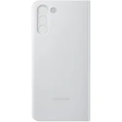 Samsung Smart Clear View Cover (Samsung Galaxy S21+), Smartphone Hülle, Grau