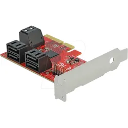 DELOCK 89042 - PCIe x4 > 6x SATA