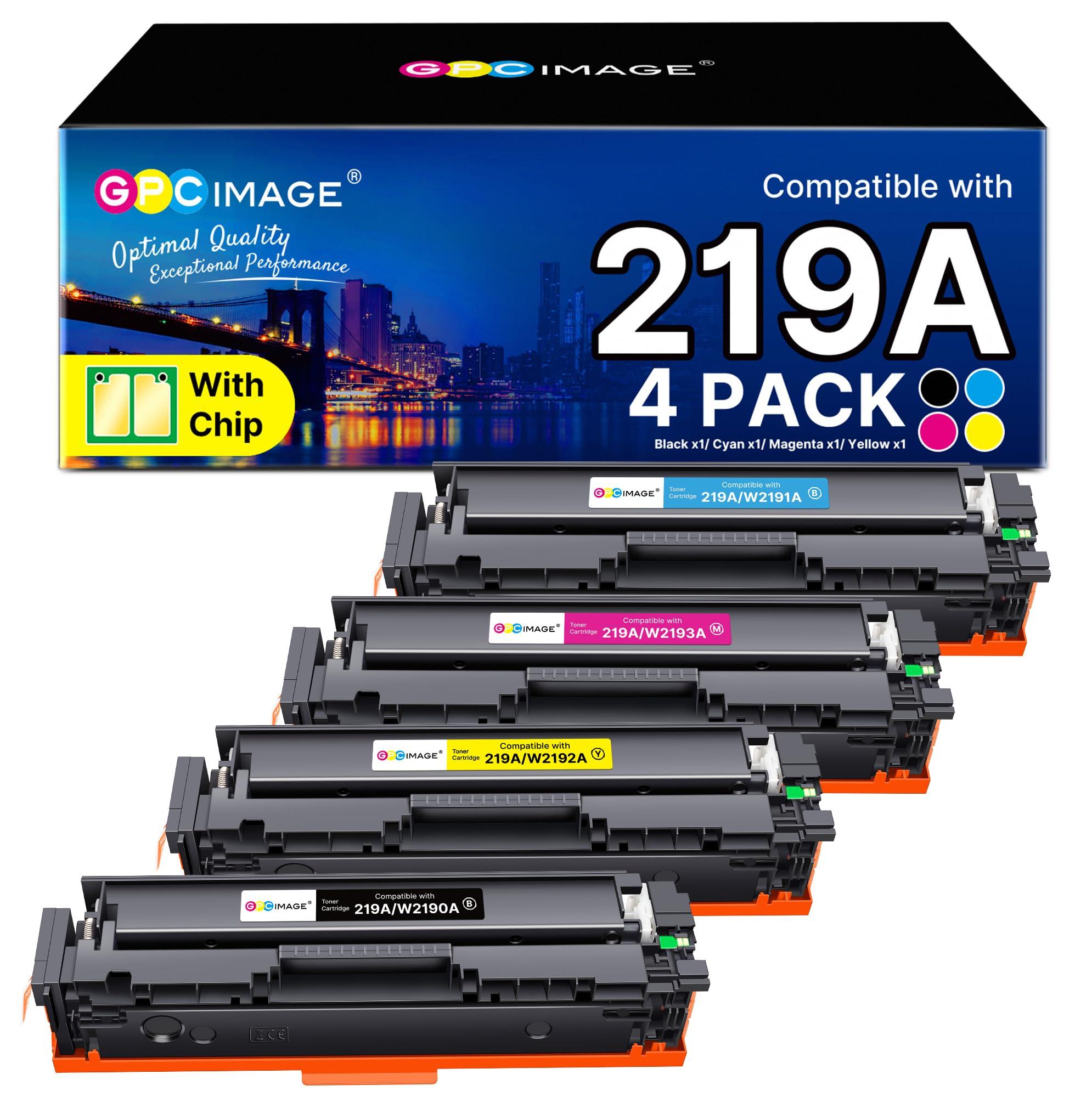 219A Tonerset mit Chip, 4er-Pack, für HP Color LaserJet Pro MFP 3302
